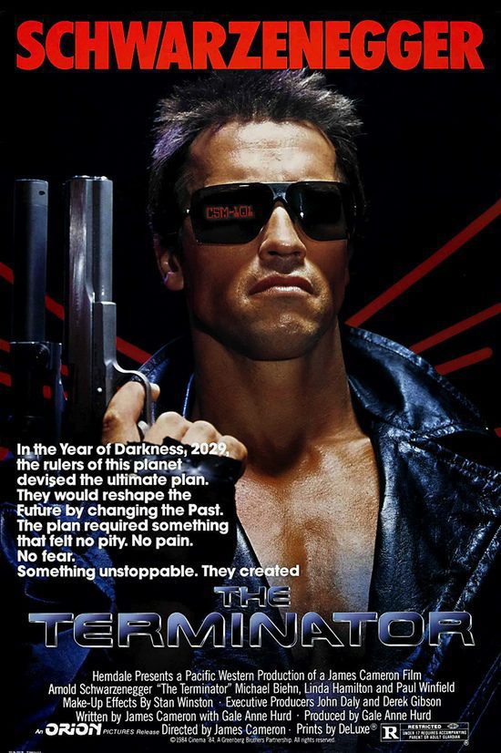 Cartel de Terminator - EEUU