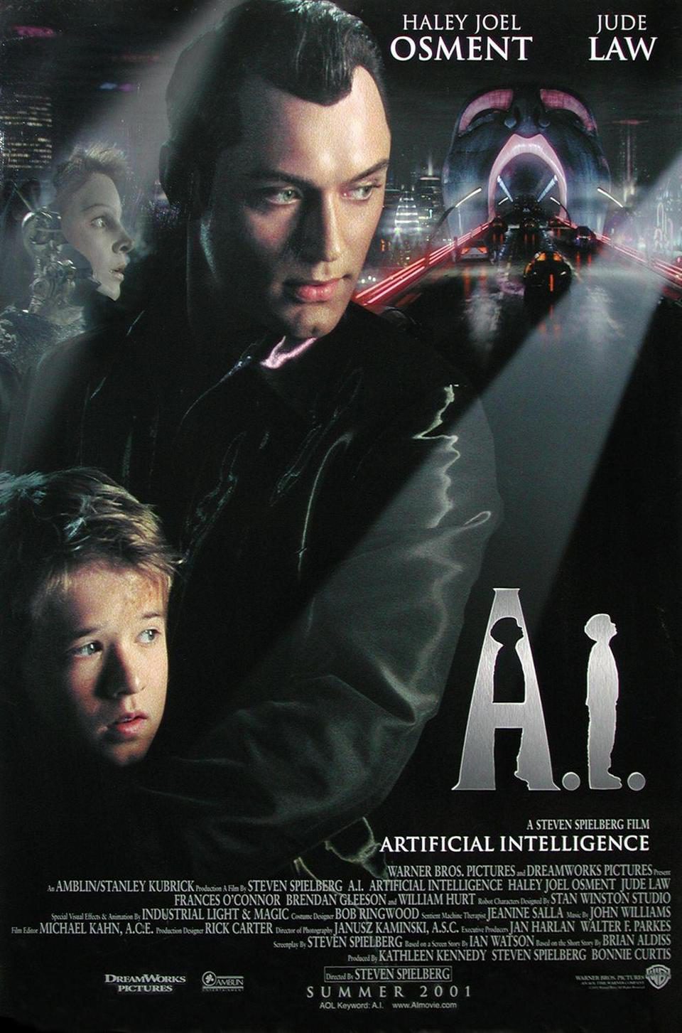 Cartel de A.I. Inteligencia Artificial - EEUU