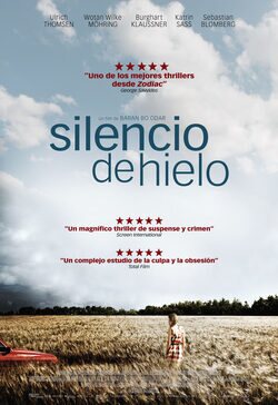 Cartel de Silencio de hielo