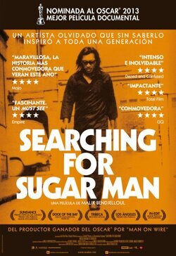 Cartel de Searching for Sugar Man