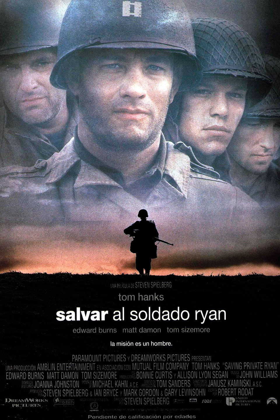 Cartel de Rescatando al soldado Ryan - España