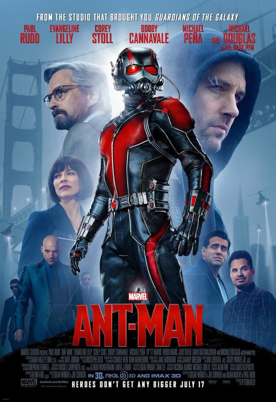 Cartel de Ant-Man: El Hombre Hormiga - Estados Unidos