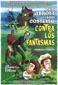 Cartel de Abbott y Costello contra los fantasmas