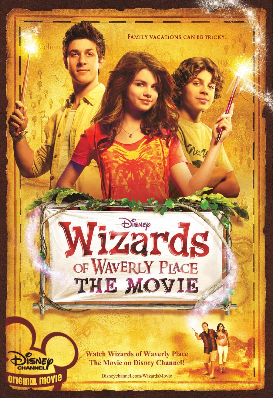 Cartel de Los Magos de Waverly Place: Vacaciones en el Caribe - Estados Unidos