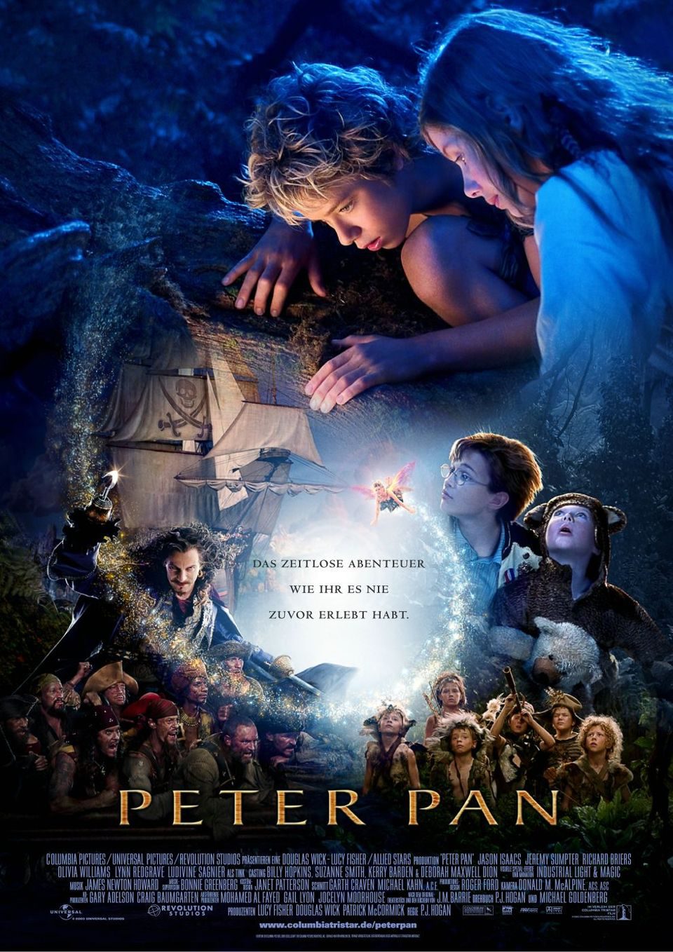 Cartel de Peter Pan: La gran aventura - Alemania