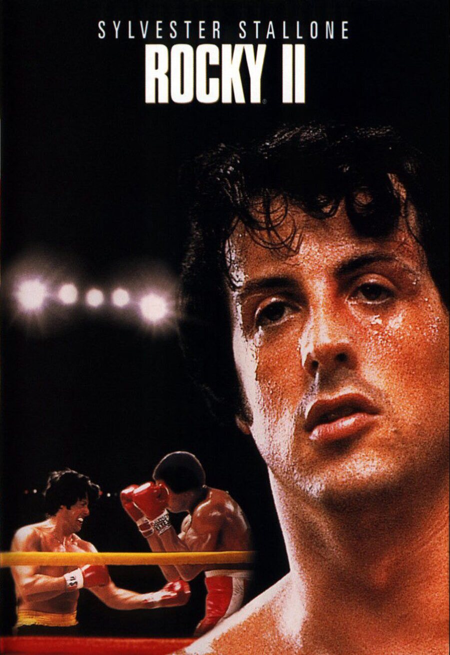 Cartel de Rocky II, la revancha - Estados Unidos