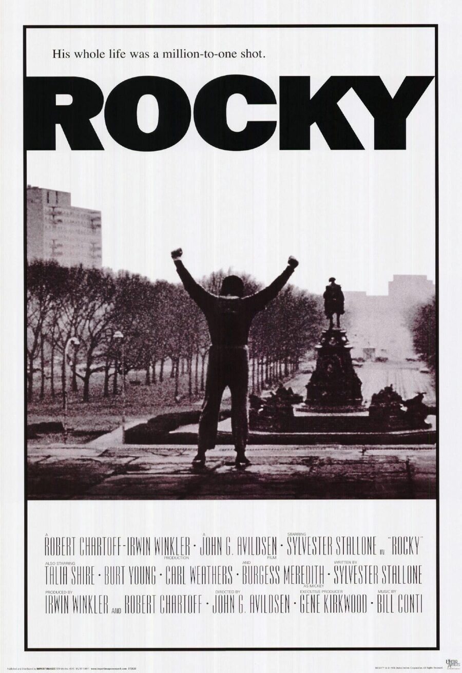 Cartel de Rocky - Estados Unidos