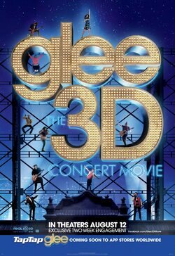 Cartel de Glee en concierto