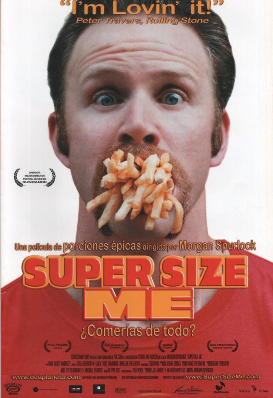 Cartel de Super Size Me - España