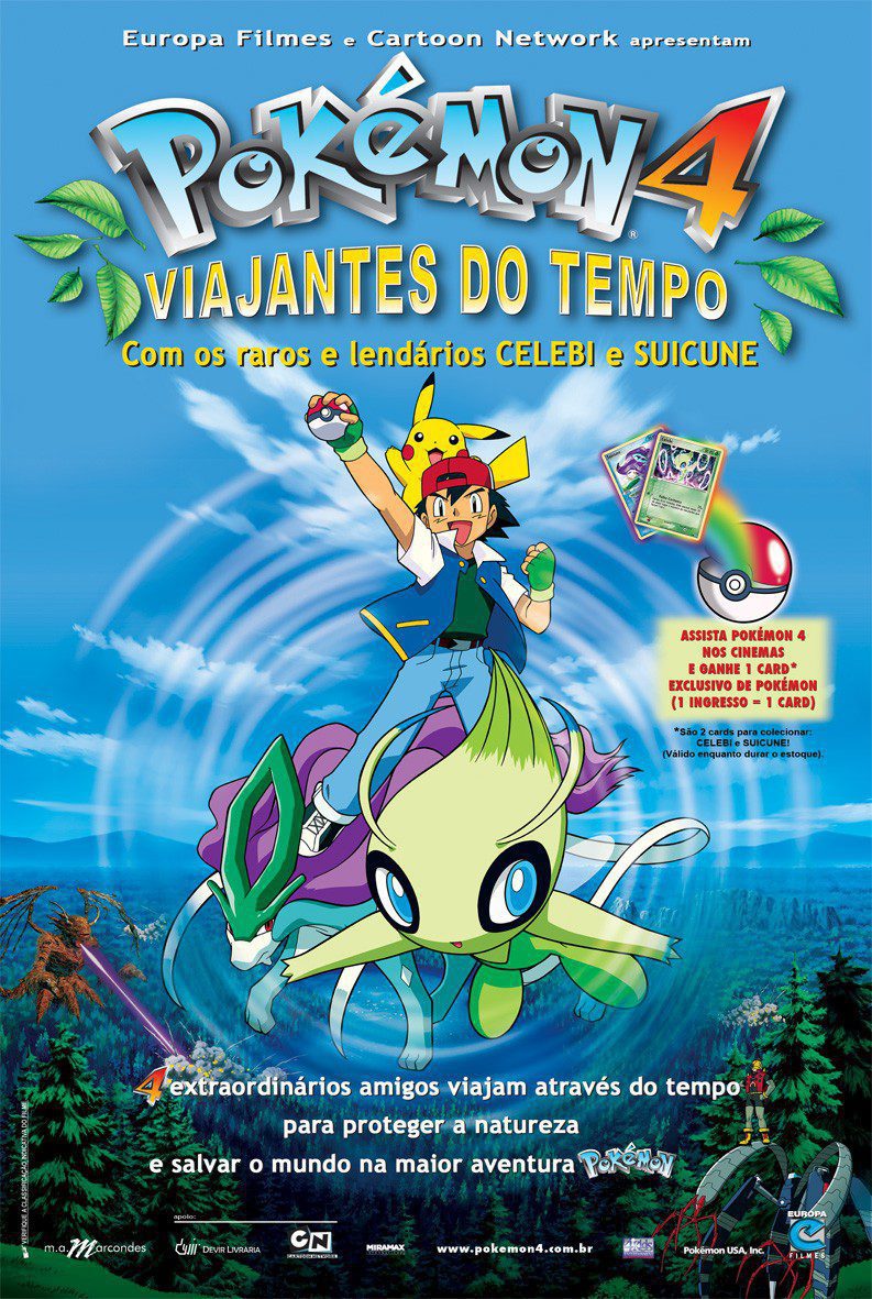 Cartel de Pokémon x siempre: Celebi, la voz del bosque - Portugal
