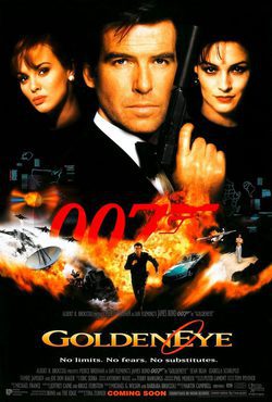 Cartel de 007: GoldenEye