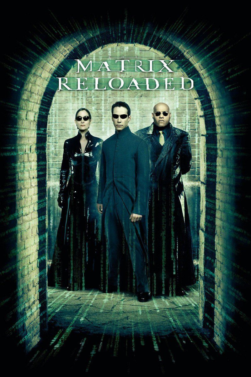 Cartel de Matrix Reloaded - Estados Unidos