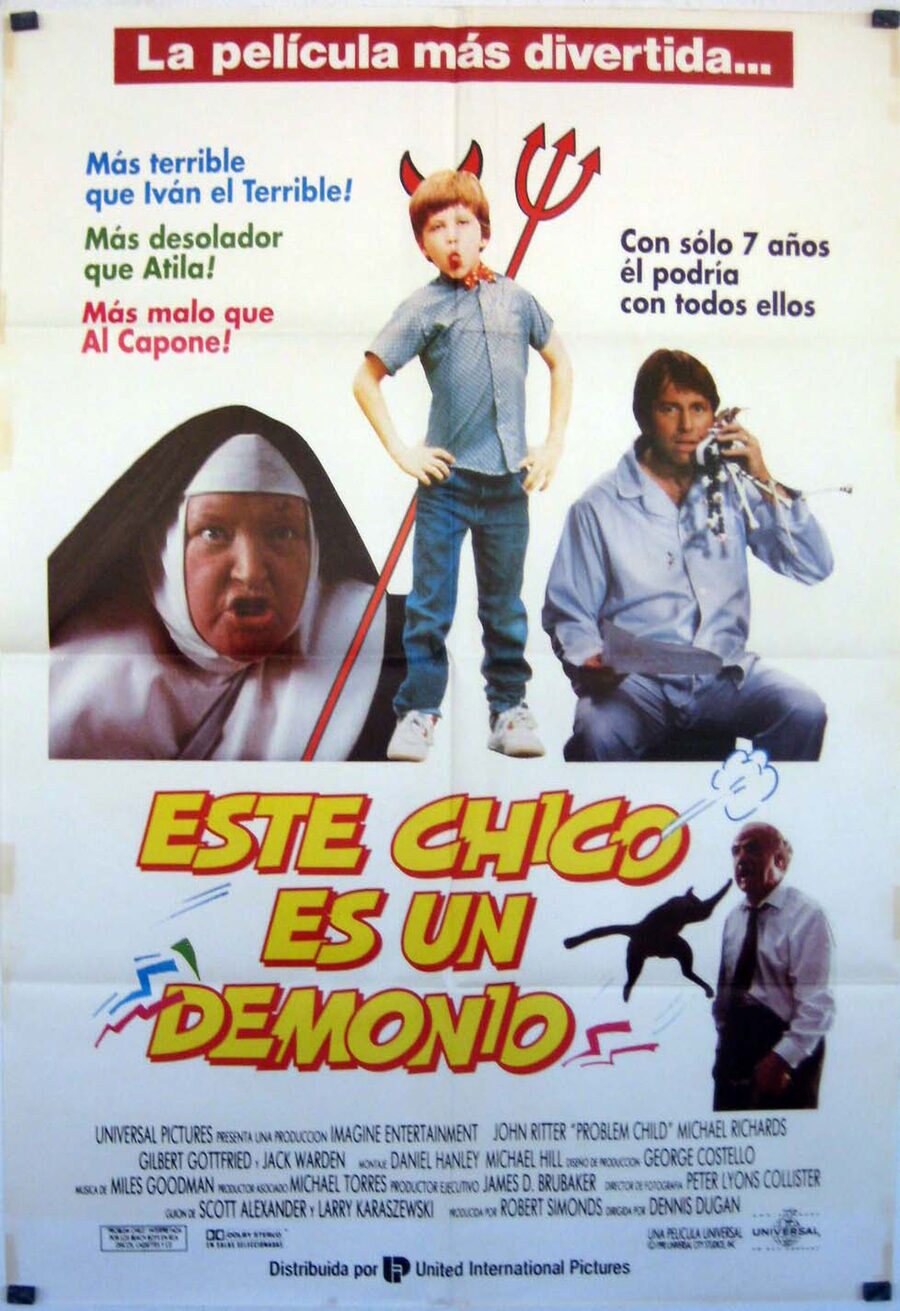 Cartel de Este chico es un demonio - España