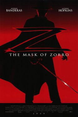 Cartel de La máscara del Zorro