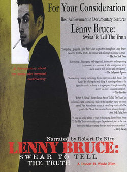 Cartel de Lenny Bruce: Swear to Tell the Truth