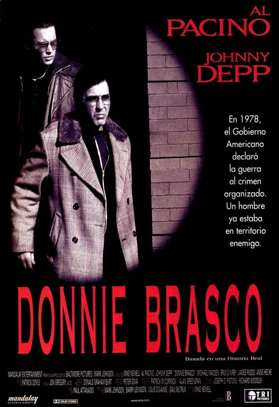 Cartel de Donnie Brasco - España