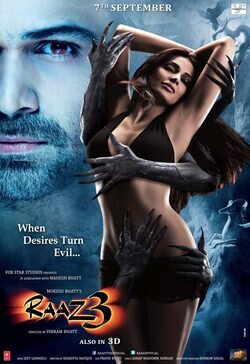 Cartel de Raaz 3: The Third Dimension