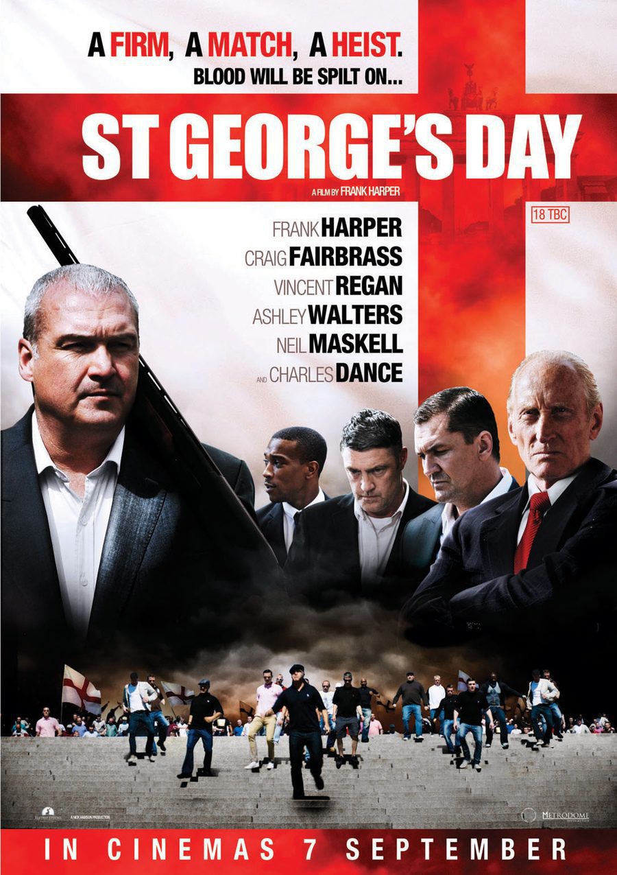 Cartel de St George's Day - Reino Unido