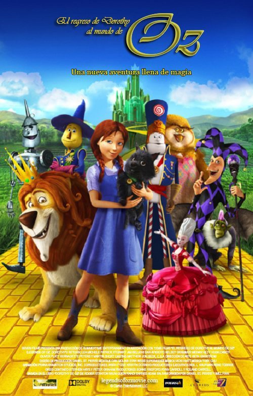 Cartel de Leyendas de Oz: El regreso de Dorothy - España