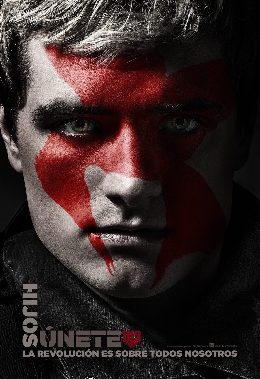 Cartel de Los Juegos del Hambre: Sinsajo - El final - Peeta