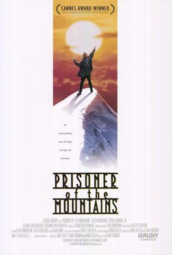 Cartel de El prisionero de las montañas