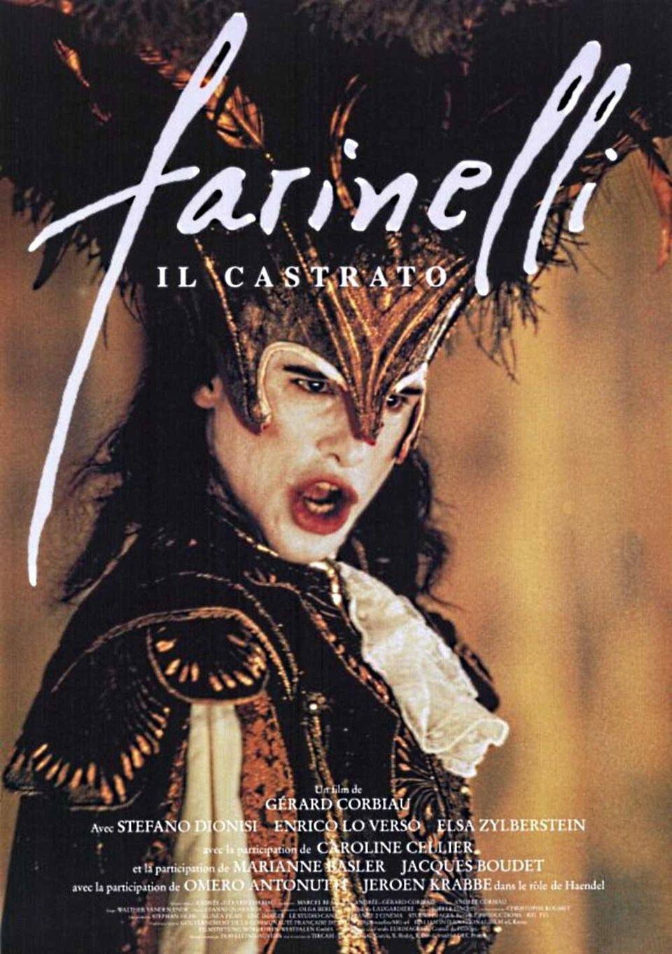 Cartel de Farinelli (Il castrato) - Francia