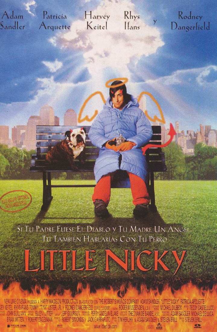 Cartel de Little Nicky - Estados Unidos
