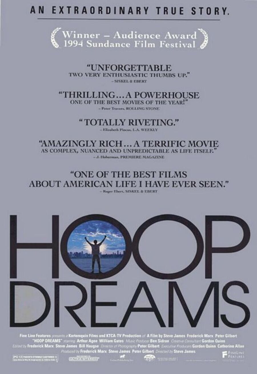 Cartel de Hoop Dreams - EEUU