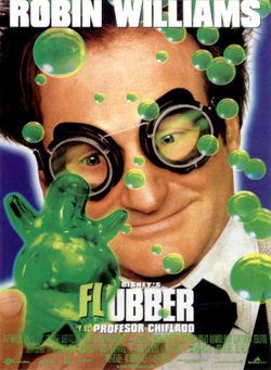 Cartel de Flubber y el profesor chiflado