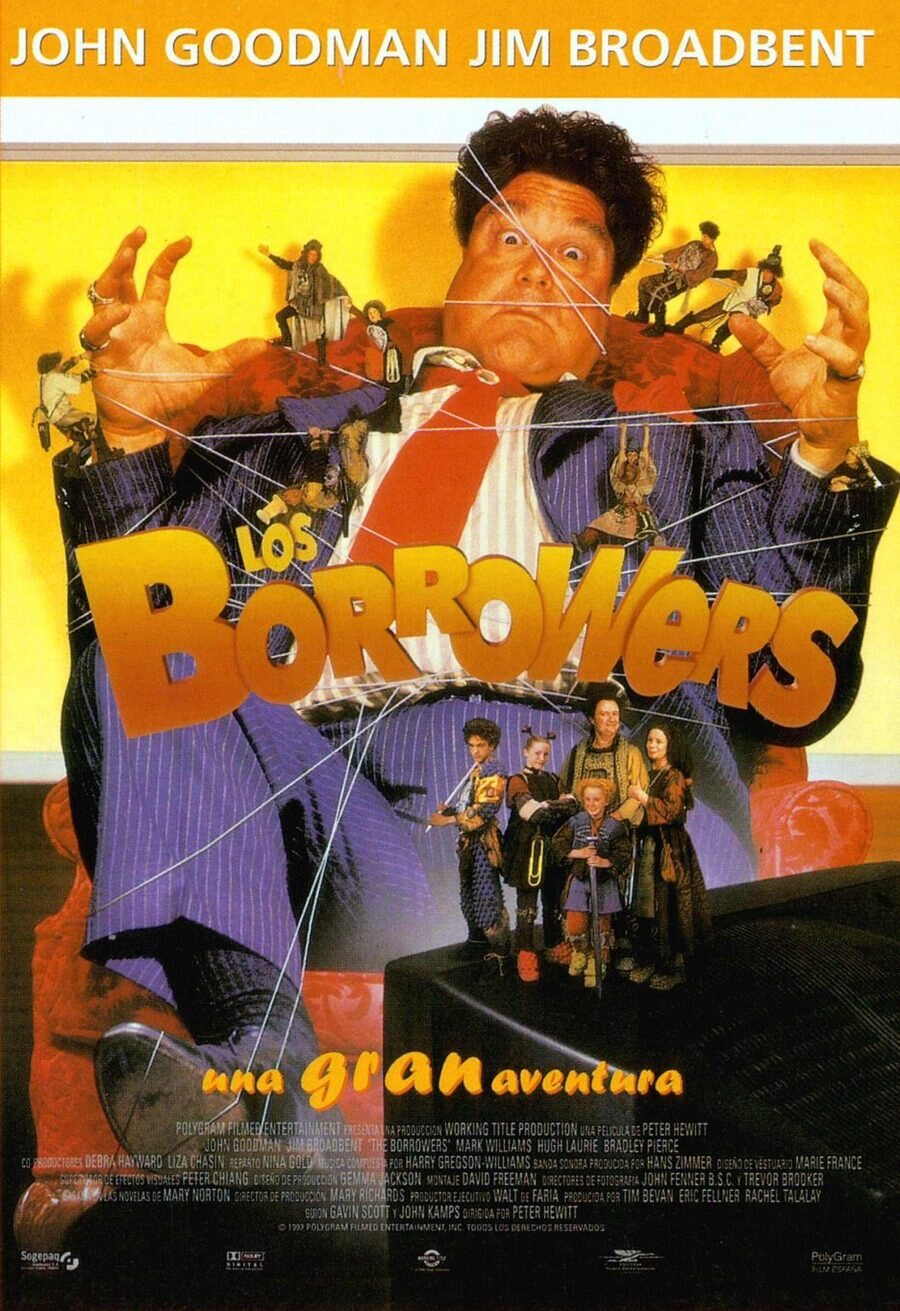 Cartel de Los Borrowers - España