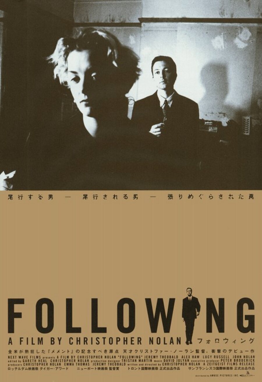 Cartel de Following - Estados Unidos