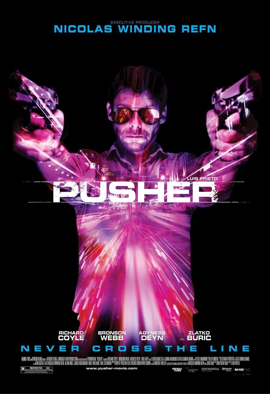 Cartel de Pusher - Reino Unido