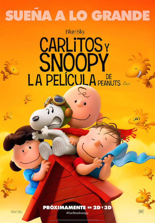 Cartel de Snoopy y Charlie Brown: Peanuts, la Película - Carlitos y Snoopy: La película de Peanuts