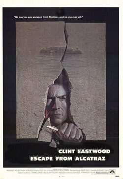 Cartel de Fuga de Alcatraz