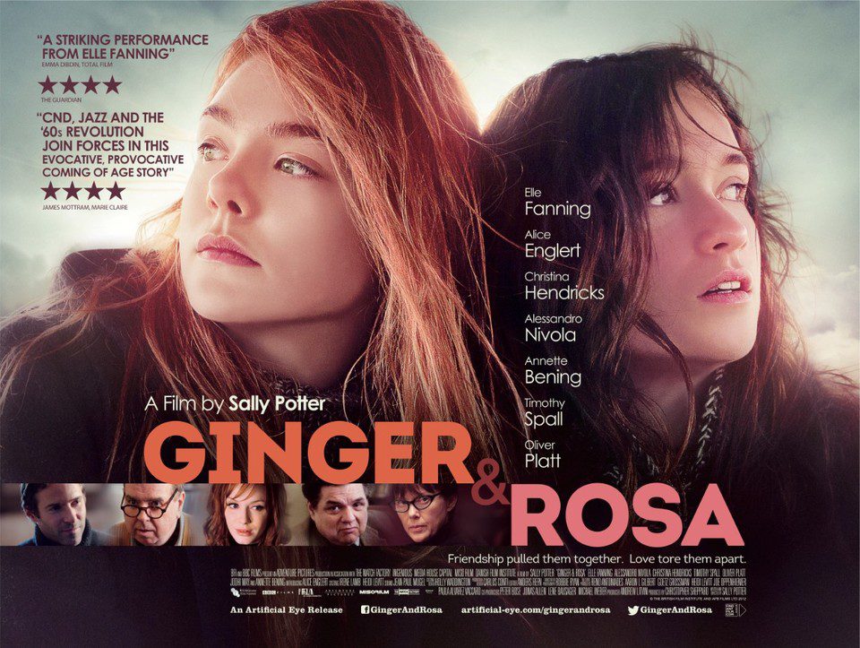 Cartel de Ginger & Rosa - Reino Unido