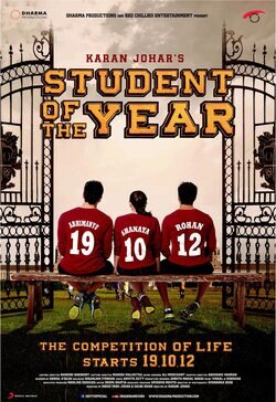 Cartel de Student of the Year