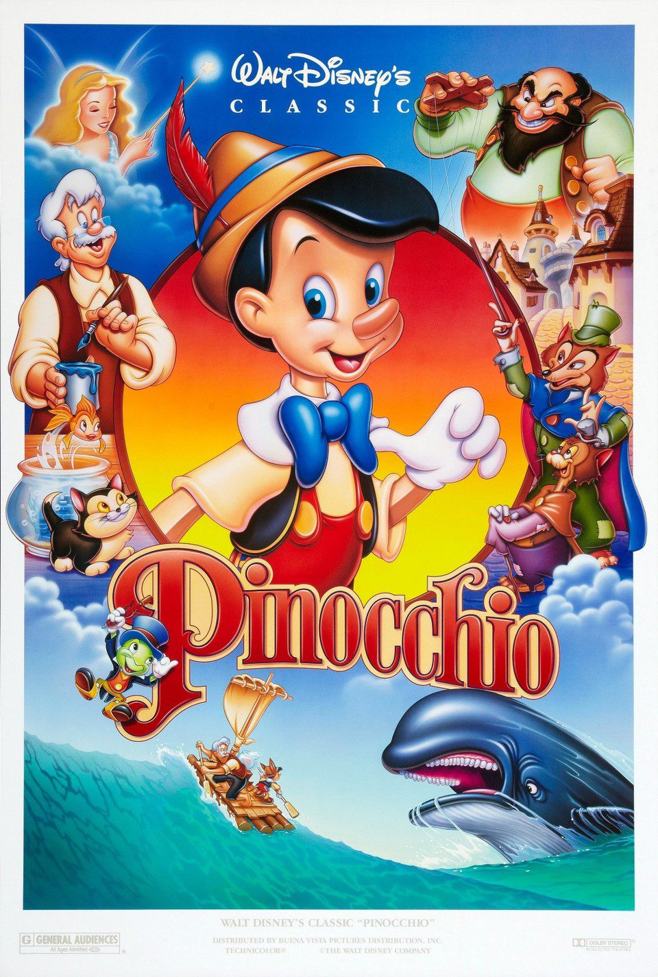 Cartel de Pinocho - EEUU