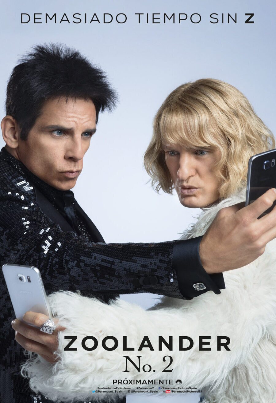 Cartel de Zoolander 2 - España