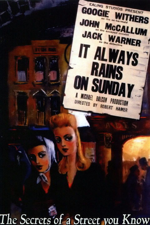 Cartel de It Always Rains on Sunday - Reino Unido