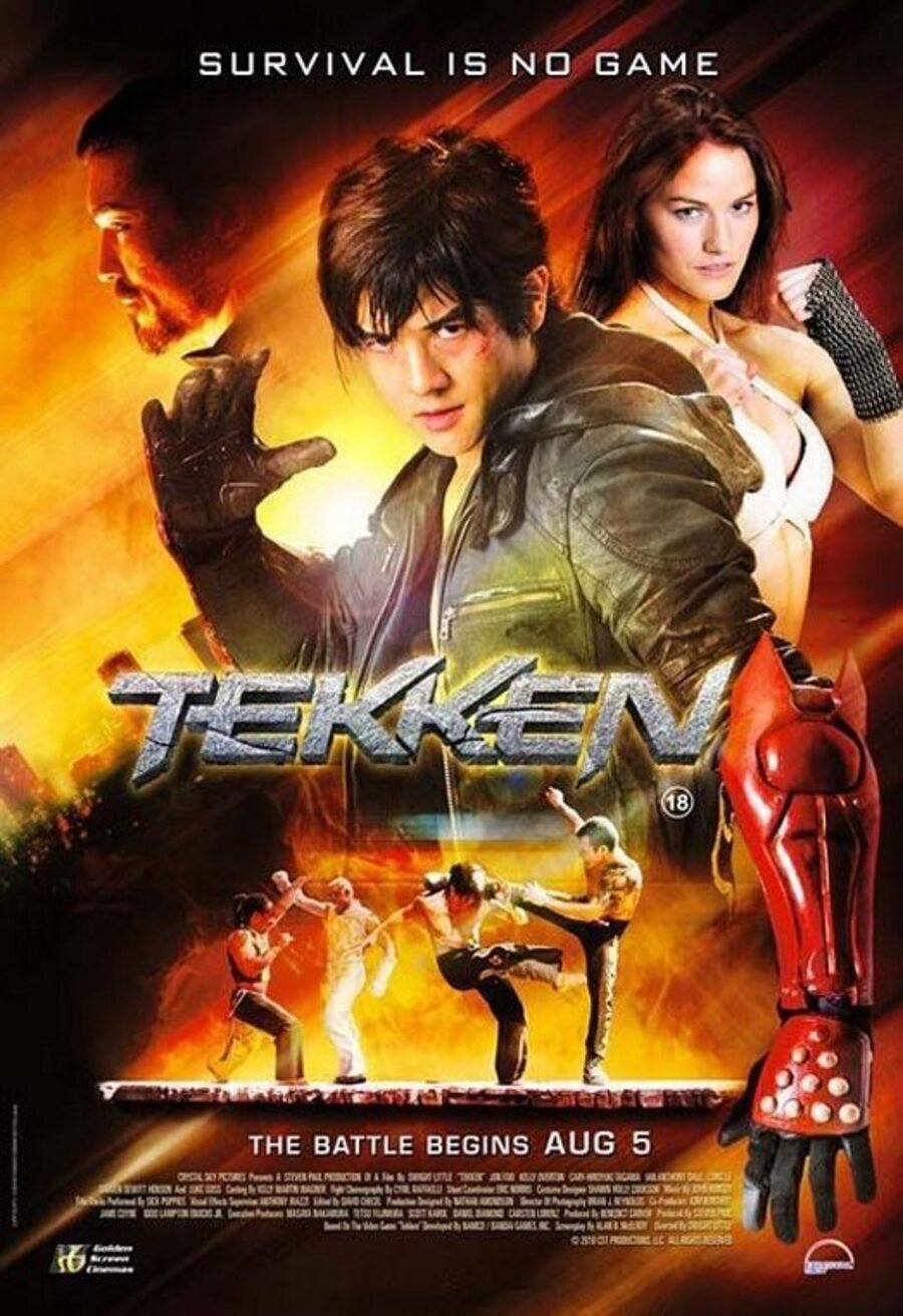 Cartel de Tekken - EEUU