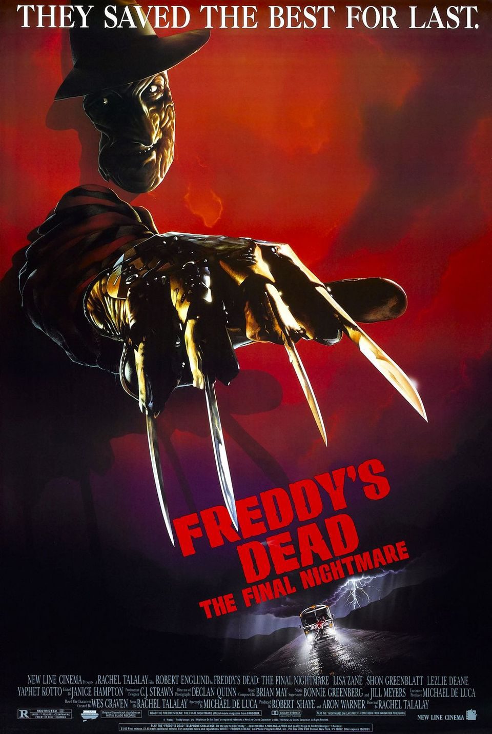 Cartel de Pesadilla final: La muerte de Freddy - EEUU