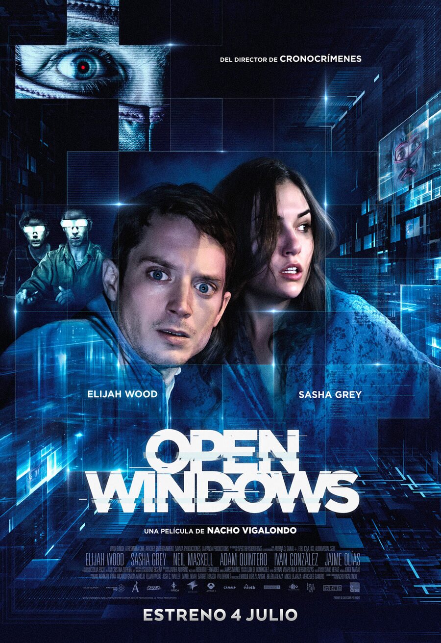 Cartel de Open Windows: Persecución Virtual - España