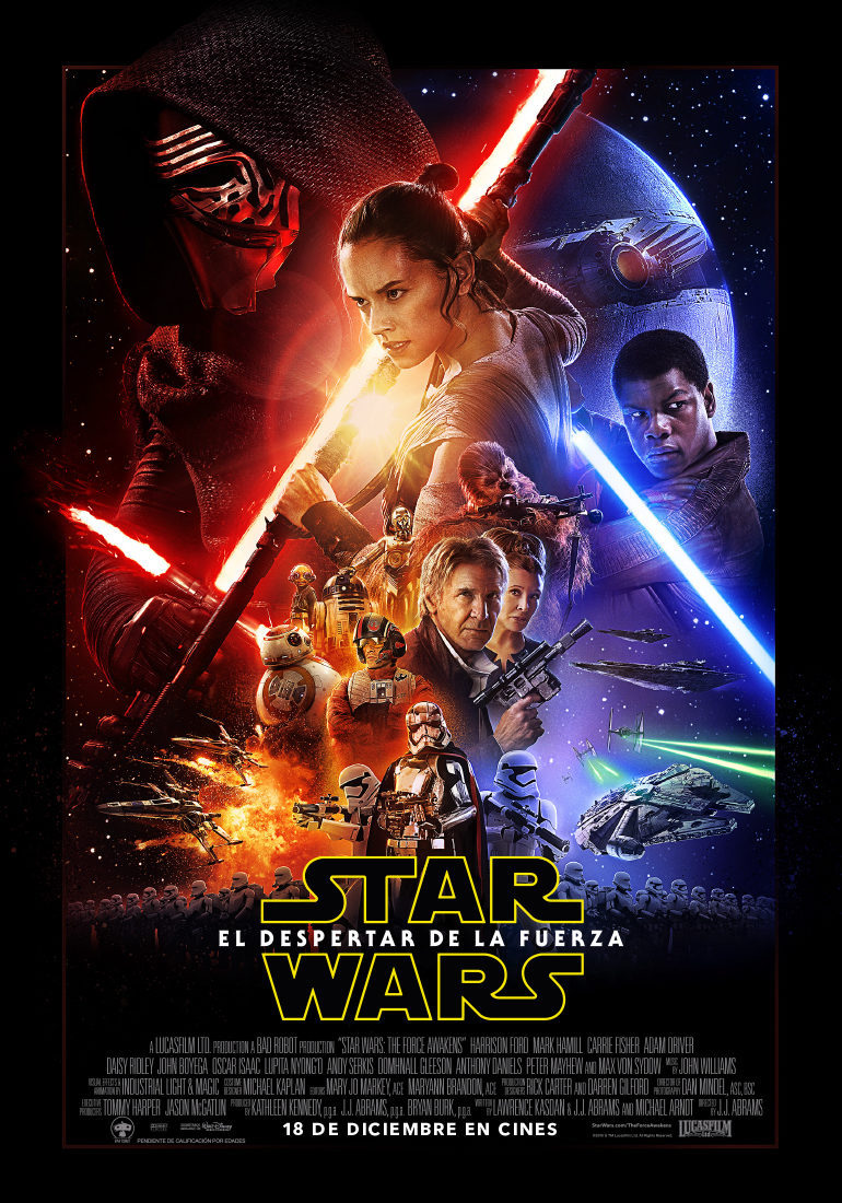 Cartel de Star Wars: Episodio VII - El despertar de la fuerza - España