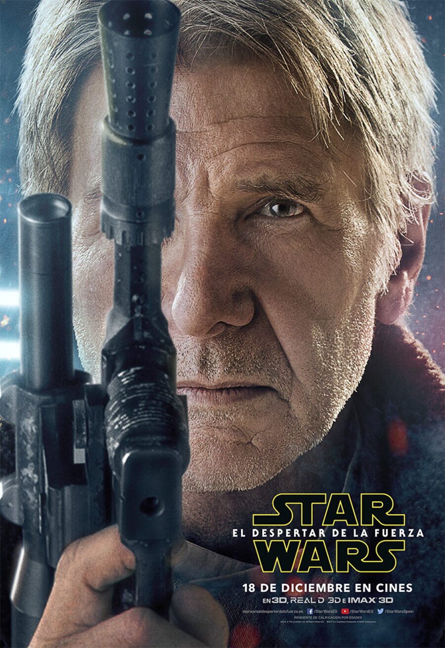 Cartel de Star Wars: Episodio VII - El despertar de la fuerza - Han Solo - España