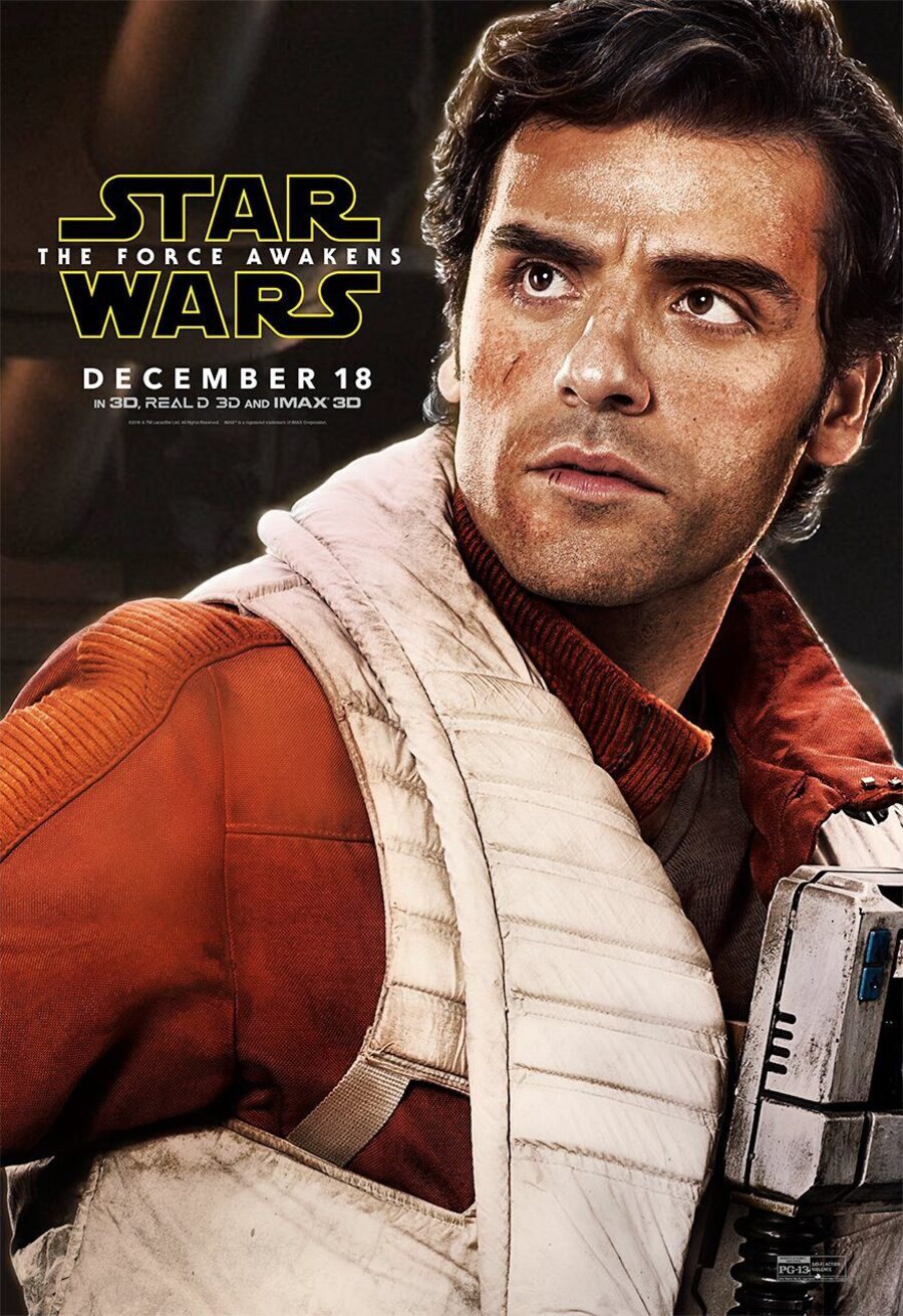 Cartel de Star Wars: Episodio VII - El despertar de la fuerza - Poe Dameron - Internacional