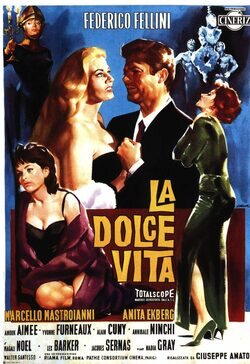 Cartel de La Dolce Vita