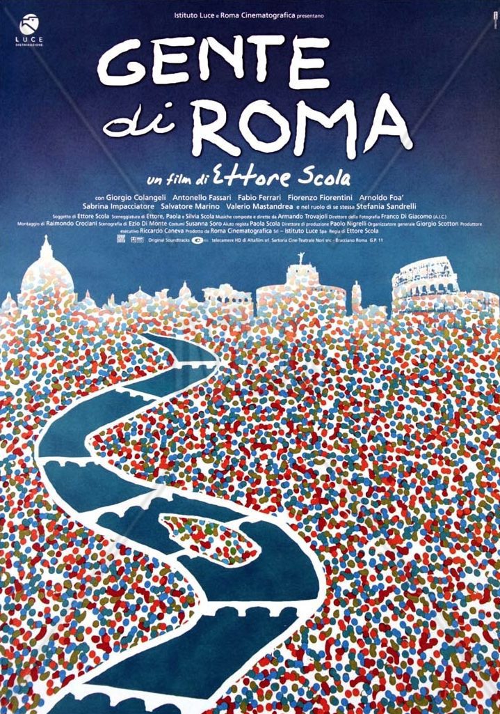 Cartel de Gente de Roma - Italia