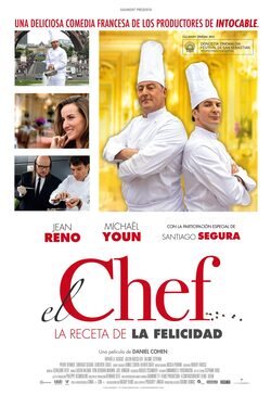 Cartel de El chef, la receta de la felicidad