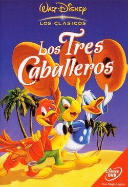 Cartel de Los tres caballeros