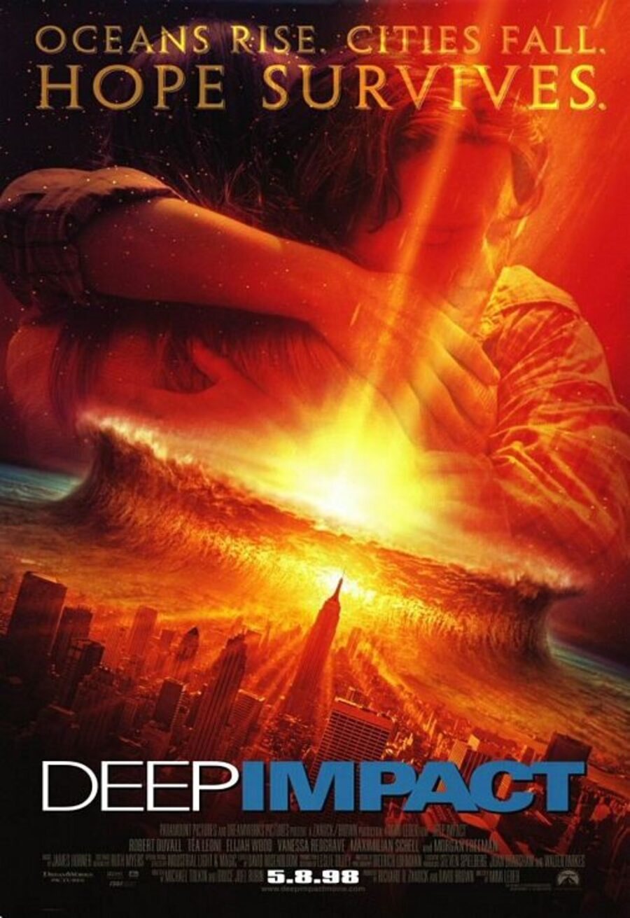 Cartel de Deep Impact - EEUU